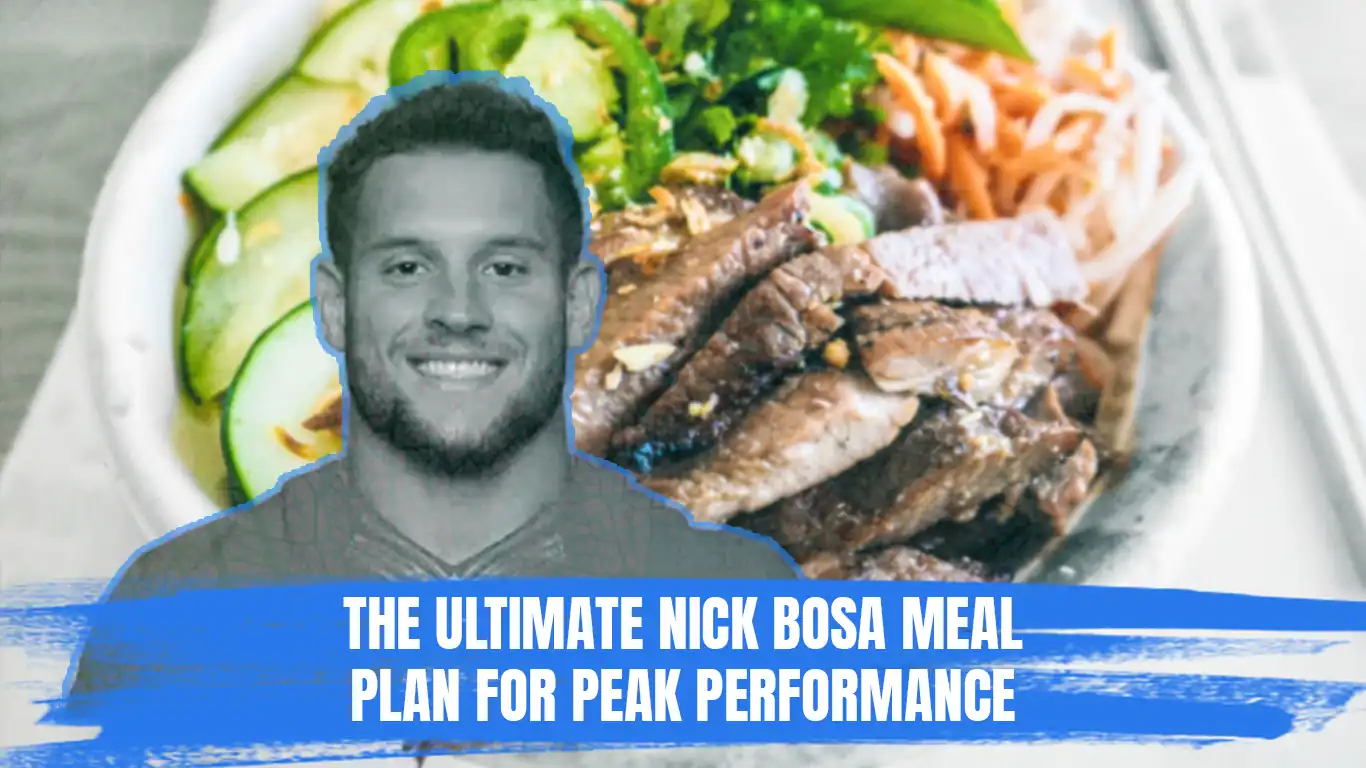 Nick Bosa Meal Plan